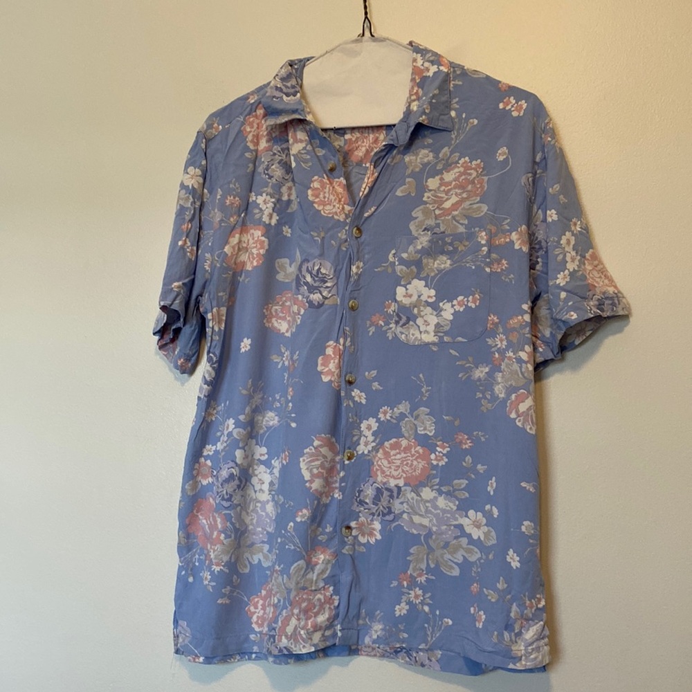 Floral Button Down